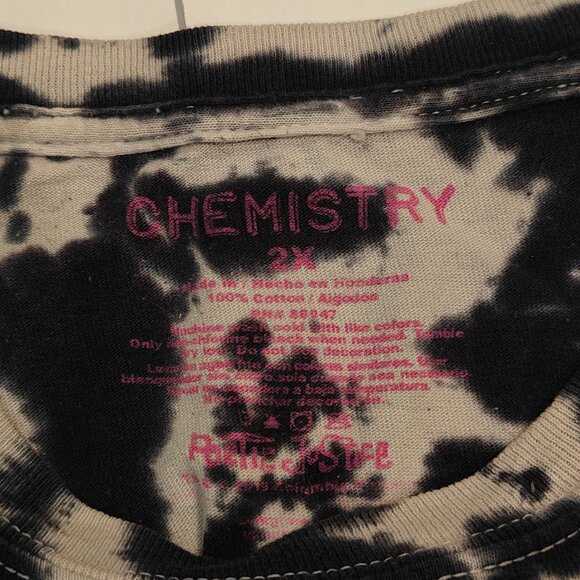 Tupac Graphic Shirt Men's XXL Tie Dye T-Shirt Poetic Justice Chemistry Tee 90s - Picture 7 of 9